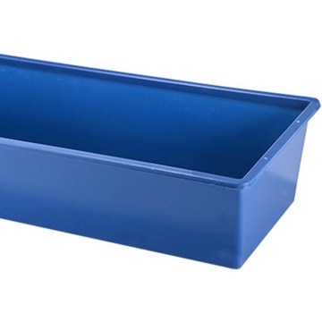 Кормушка универсальная, прямоугольная, утолщенная, прочная, с поилкой.