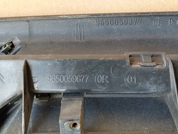MASKA MŘÍŽKA CHLADIČŮ 9650059677 CITROEN XSARA PICASSO TMAVĚ ŠEDÝ