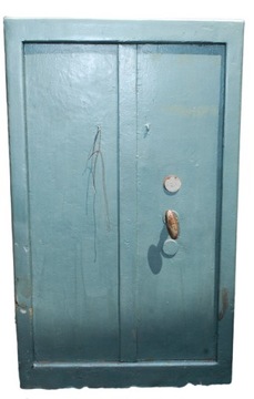 Stary sejf kasa pancerna Vintage 110 x 65 x 50