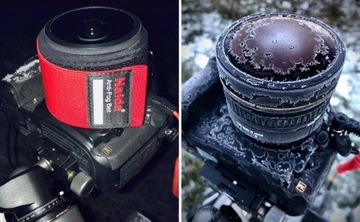 Зимний комплект Haida 77 мм с нагревательной лентой, CPL, Mist Black и футляром