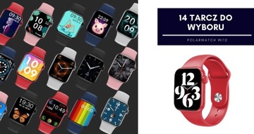 Умные часы Polarwatch красные Wi12 Watchmark