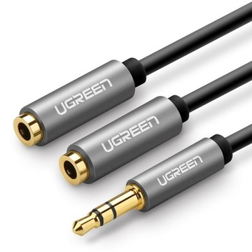 ROZDZIELACZ AUDIO AUX UGREEN PRZEWÓD JACK 3,5 mm