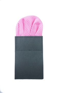 Poszetka gotowa do marynarki kieszonki w GROSZKI