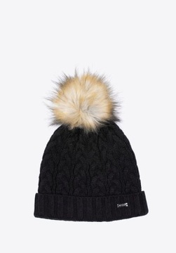 Zimowa czapka damska z warkoczami WITTCHEN 97-HF-016-1