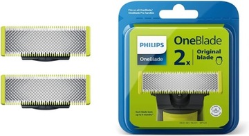 2 лезвия ножа для PHILIPS Oneblade QP2520 QP2530
