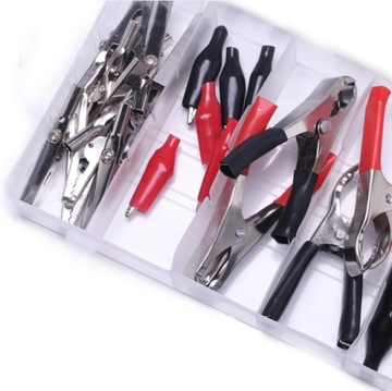 Набор обжимных соединителей типа «крокодил» для кабелей, 28 шт.