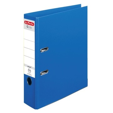 Herlitz segregator Q.File A4 8cm niebieski granato