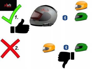 MAXTO M2 МОТОЦИКЛОВЫЙ ИНТЕРКОМ ПОЛНАЯ КОНФЕРЕНЦИЯ ДО 6+1000 МЛН+ ПОЛЬСКИЙ ЛИДЕР