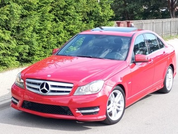 Mercedes Klasa C W204 2012 Automat Alu 1.8 Pakiet AMG, zdjęcie 12