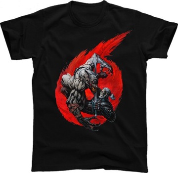 Wiedźmin 3: Wolf Silhouette koszulka t-shirt r. M