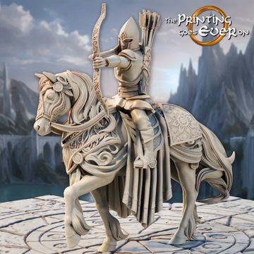 Elven Mounted Archer B The Printing Goes Ever On