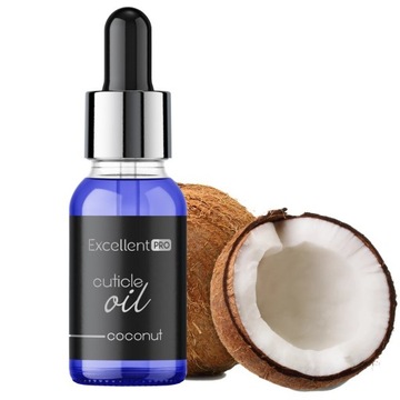 EXCELLENT PRO CUTICLE OIL OLIWKA DO SKÓREK COCONUT 10 ml