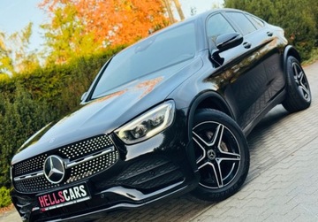 Mercedes GLC C253 Coupe Facelifting 2.0 220d 194KM 2020 Mercedes-Benz GLC AMG 4Matic MiltiBEAM Alu19 Kamera Virtual Navi Serwis Pi, zdjęcie 1