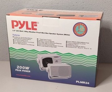 Водонепроницаемая колонка Dyle, 3,5 дюйма, 200 Вт, 3-полосная, терраса у бассейна, БЕЛАЯ