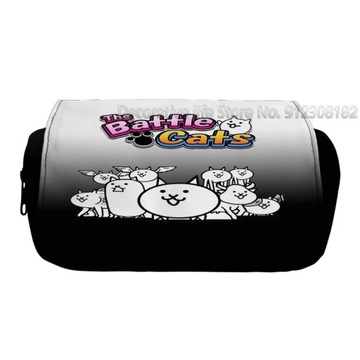 Игра The Battle Cats School Большая вместительная сумка для ручек, канцелярские принадлежности, школьные принадлежности
