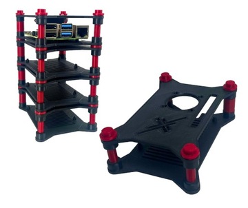 Кластерный корпус и рамка для Raspberry Pi 3/4/5, модульная