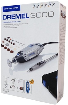 Dremel 3000 Szlifierka 1 przystawka 25 akcesoriów