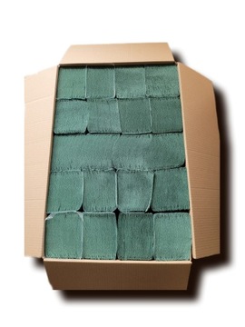 Ręcznik papierowy ZZ Premium Zielone 2000 listki x 10 szt.