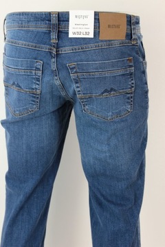 MUSTANG WASHINGTON SLIM STRAIGHT SPODNIE JEANS _ W36 L34