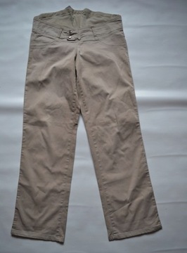 54#-h&m- spodnie ciążowe bawełna z elast.38/40