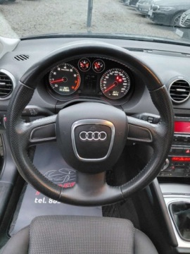 Audi A3 8P Hatchback 3d 1.4 TFSI 125KM 2010 Audi A3 Sportback Lift LED Klimatronik Elektryka Serwis 1.4 Benzyna 125KM, zdjęcie 10