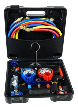 S-AC134A КОМПЛЕКТ ДЛЯ ПРОВЕРКИ УТЕЧЕК И ЗАПРАВКИ ТЕСТЕРА КОНДИЦИОНЕРА ВОЗДУХА