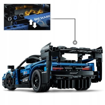 LEGO TECHNIC 42123 MCLAREN SENNA GTR МОДЕЛЬ СПОРТИВНОГО АВТОМОБИЛЯ 10+