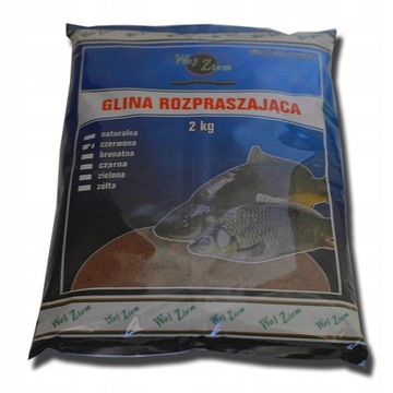 WOJ ZIEM GLINA ROZPRASZAJĄCA DO ZANĘT CZERWONA 2KG