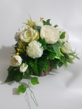 ИСКУССТВЕННЫЕ ЦВЕТЫ Украшение могилы кладбище