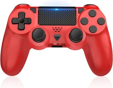 Gamrombo Kontroler Bezprzewodowy do PS4 Czerwony
