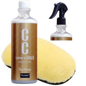 PROSTAFF CC Water GOLD kwarcowy detailer na lakier + Multifunction Glove