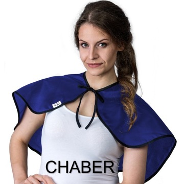 Накидка УНИВЕРСАЛЬНАЯ ПАРИКМАХЕРСКАЯ, фартук черный, краска для стрижки BEAUTY MIX