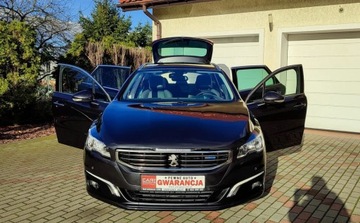 Peugeot 508 I SW Facelifting 2.0 BlueHDi 150KM 2015 Peugeot 508 Poliftowy LEDY Zadbany Serwisowany SKORY Kamerka GPS Head Up, zdjęcie 1