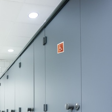 Знак туалета для инвалидной коляски