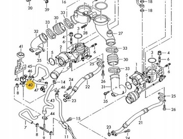 Оригинальный АСО. Запорный клапан N75 Audi S4, S6 RS6