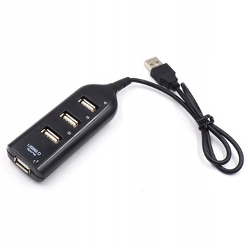 Rozdzielacz HUB 4-portowy USB do czytnika kart U-D