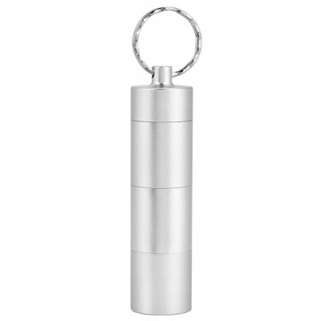 Водонепроницаемый мини-брелок для лекарств с контейнером для лекарств