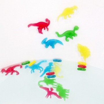 ВОЛШЕБНЫЕ КАПСУЛЫ, РАСТУЩИЕ В ВОДЕ – ДИНОЗАВРЫ