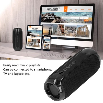 Przenośny głośnik Bluetooth Ładowanie USB Zewnętrzny bezprzewodowy głośnik stereo Bui