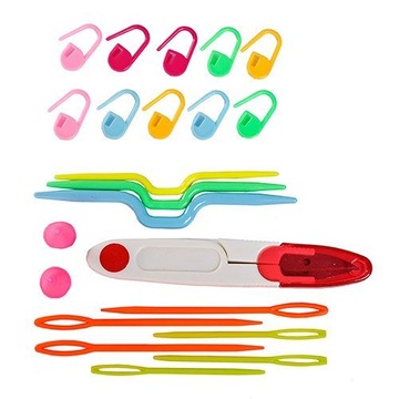 БОЛЬШОЙ НАБОР ВЯЗАНИЯ КРЮЧКОМ 0,6-6,5 КРЮЧКОМ ПОДАРОЧНОЕ ВЯЗАНИЕ КРЮЧКОМ DIY