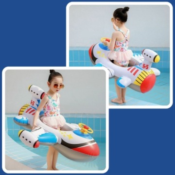 НАДУВНОЙ МАТРАС САМОЛЕТ POINTON ДЛЯ ДЕТЕЙ У ВОДЫ У БАССЕЙНА LIFEBUY