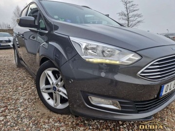 Ford C-MAX II Grand C-MAX Facelifting 1.5 EcoBoost 182KM 2016 Ford Grand C-MAX Park assist Podgrzewana kierownica Czujniki parkowania Su, zdjęcie 13
