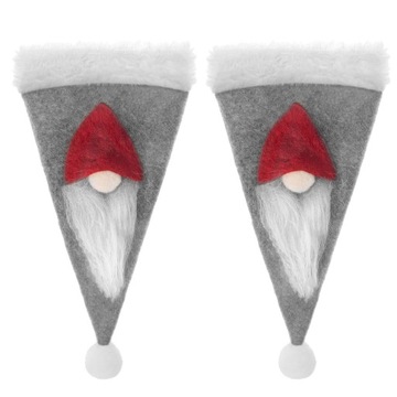 КОРОБКА ДЛЯ СТОЛОВЫХ ПРИБОРОВ, РОЖДЕСТВЕНСКИЙ НАБОР ДЛЯ БУТЫЛОК, 2 шт.