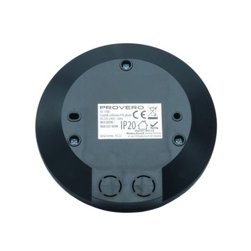 Инфракрасный потолочный датчик движения PIR ULTRA FLAT черный