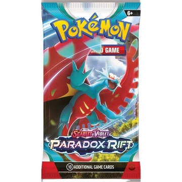 Большой набор коллекционных карточек с покемонами Mega Box Paradox Rift, 360 шт.