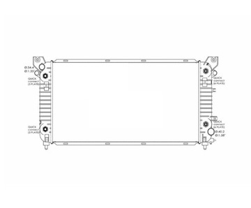 CHLADIČ CADILLAC ESCALADE 15- 23126402