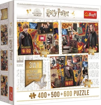 Puzzle 3w1 Harry Potter: Ron, Hermiona, Harry