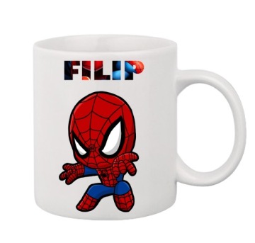 НАБОР ВЕНТИЛЯТОРА «ЧЕЛОВЕКА-ПАУКА»: КРУЖКА + ПОДУШКА В ПОДАРОК