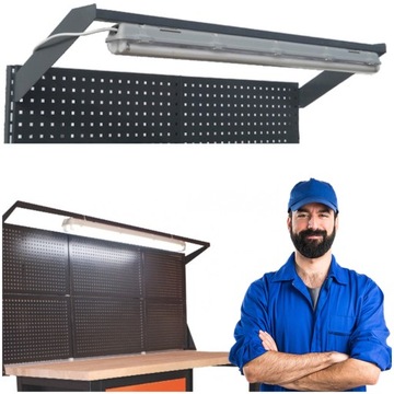 СВЕТОДИОДНАЯ ЛАМПА ДЛЯ РАБОЧЕГО СТОЛА МОЩНОЕ ОСВЕЩЕНИЕ ПРОМЫШЛЕННЫХ МАСТЕРСКИХ