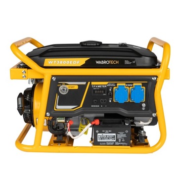 AGREGAT PRĄDOTWÓRCZY BENZYNA 3,1KW WABROTECH WT3800EDF